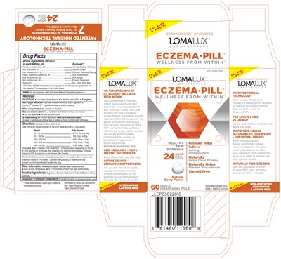Box Label (Lomalux   Eczema Pill)